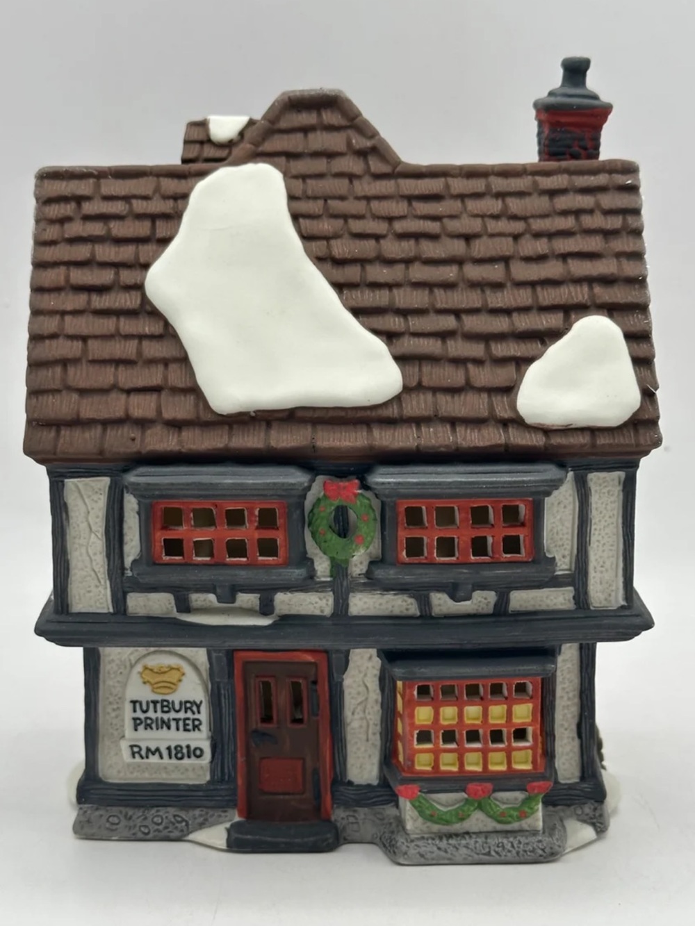 Department 56 Dicken’s Village Series Tutbury Printer